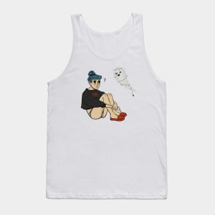 Original Character, Ghost Tank Top